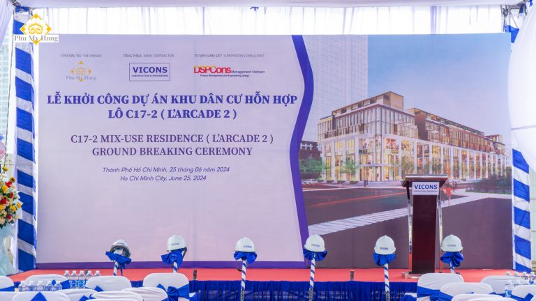 Groundbreaking ceremony for Phu My Hung L’Arcade – the “5-in-1” special property