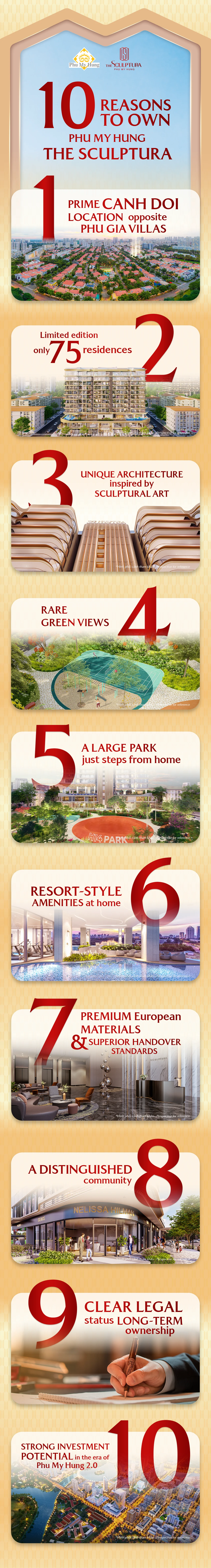 10 REASONS TO OWN Phu My Hung THE SCULPTURA