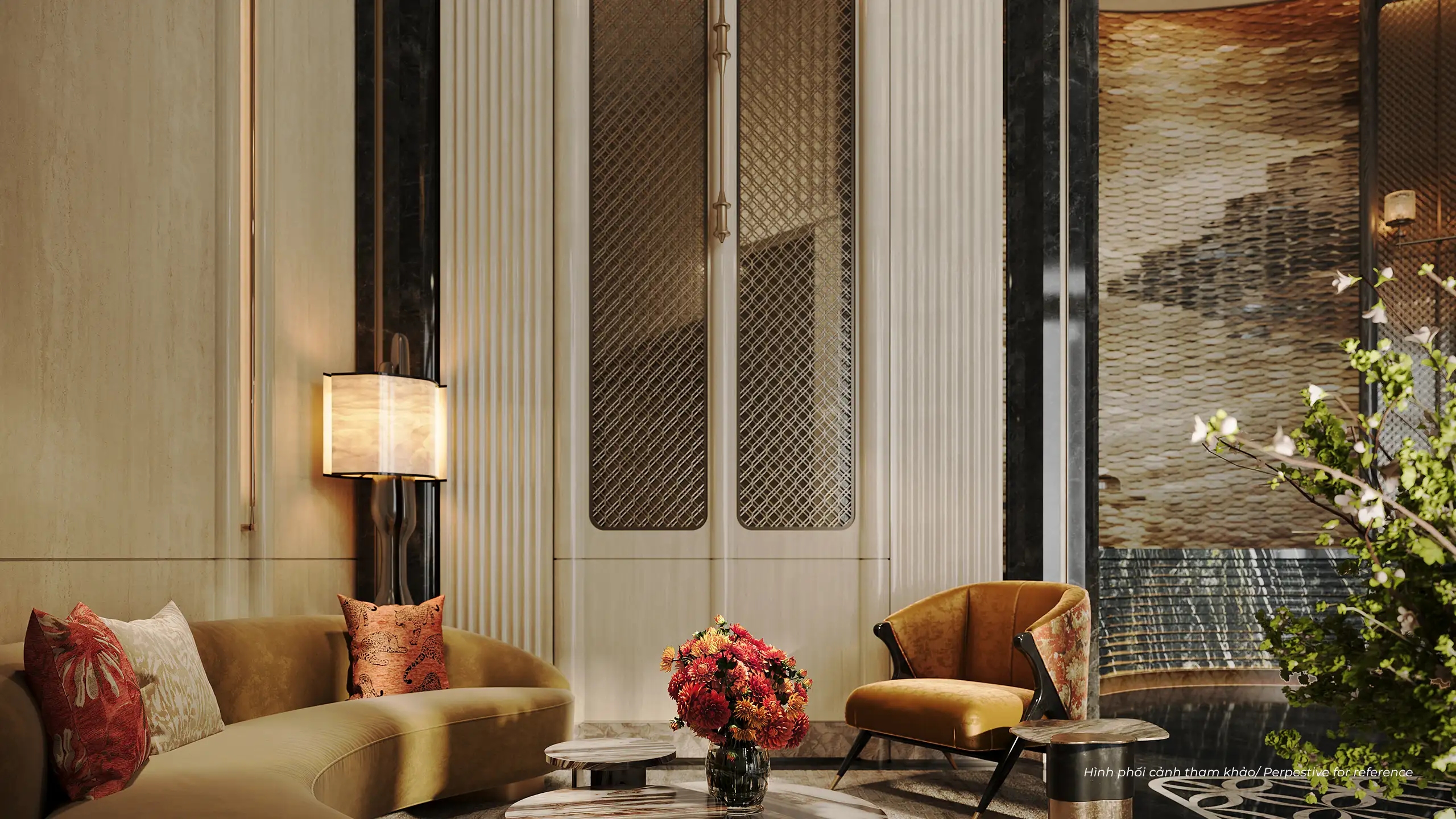 LOBBY SITTING AREA — BLOCK B