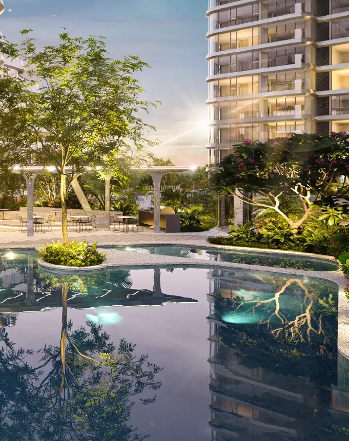 Triton Crown Tiện ích Hồ Bơi & Vườn Cảnh Quan