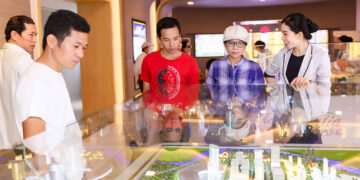 Sức n&oacute;ng từ &ldquo;bộ đ&ocirc;i&rdquo; dự &aacute;n mới nhất tr&ecirc;n trục đường Nguyễn Lương Bằng