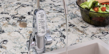 Bộ sưu tập thiết bị lọc nước hiện đại cho gian bếp vượng kh&iacute; từ Mitsubishi Cleansui