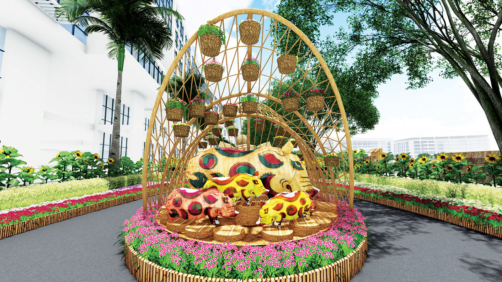 Phu My Hung Spring Flower Festival blossoms next week