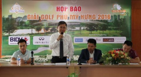 Họp báo giới thiệu giải Golf Phú Mỹ Hưng lần 3-2016