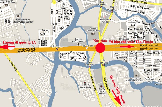 TPHCM: xây cầu vượt tại giao lộ Nguyễn Văn Linh – Nguyễn Hữu Thọ