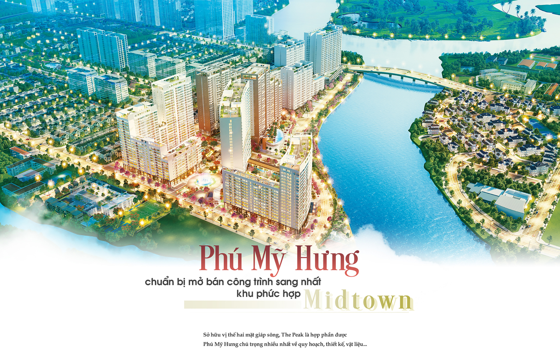 Phú Mỹ Hưng chuẩn bị mở bán công trình sang nhất khu phức hợp Midtown