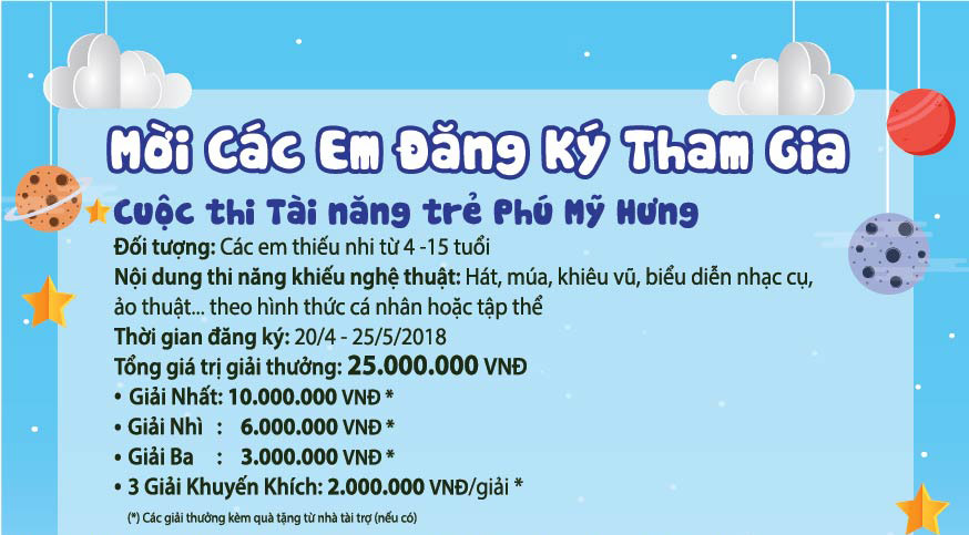 Cuộc thi “Tài năng trẻ Phú Mỹ Hưng”