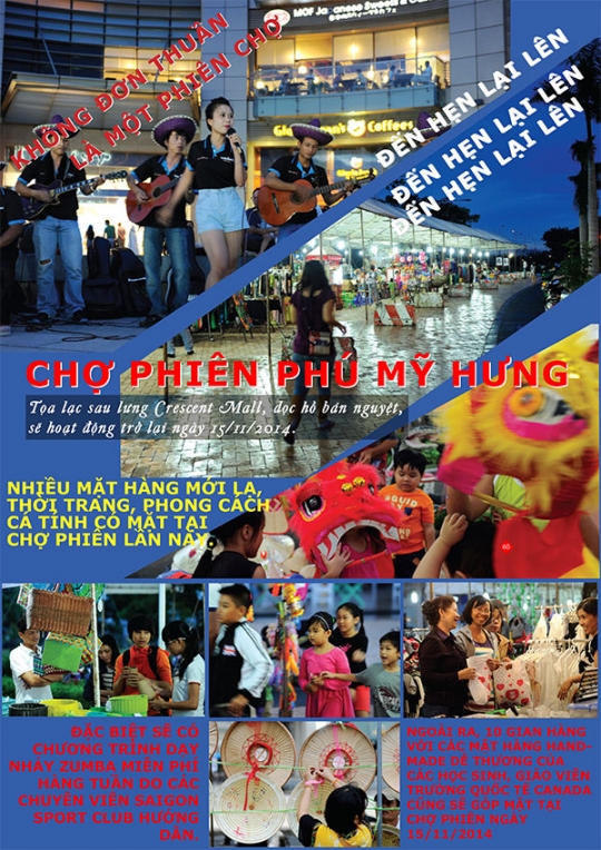 Chợ Phiên Phú Mỹ Hưng Đến Hẹn Lại Lên!