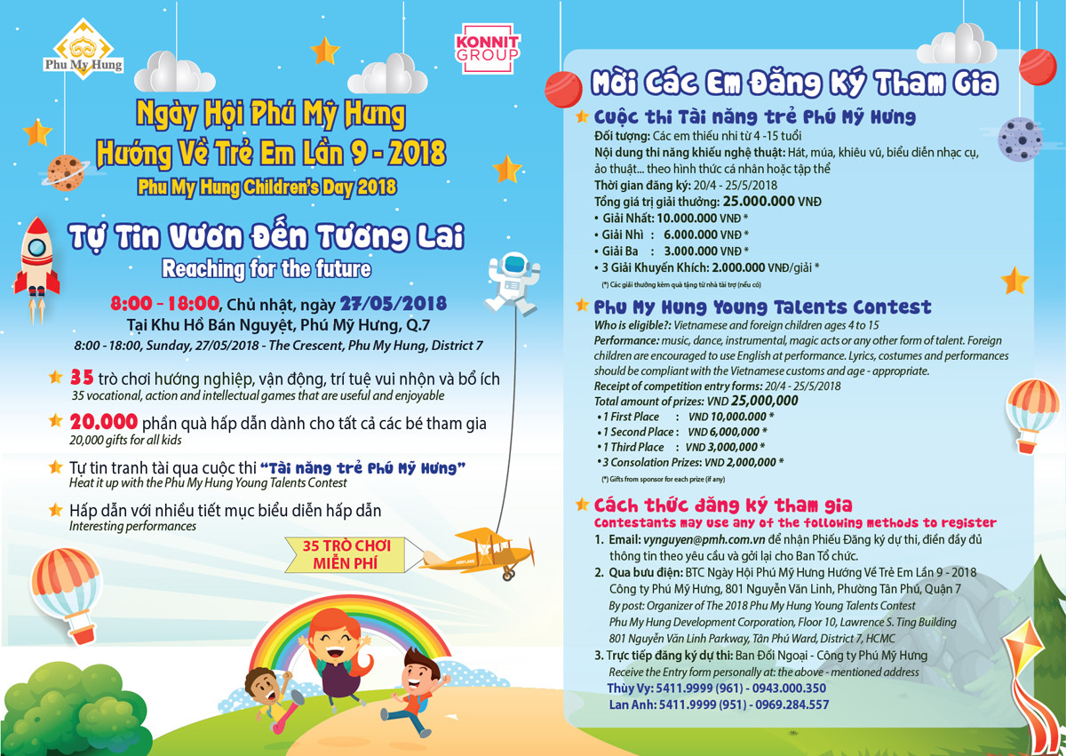 Khởi động cuộc thi ‘Tài năng trẻ Phú Mỹ Hưng 2018’