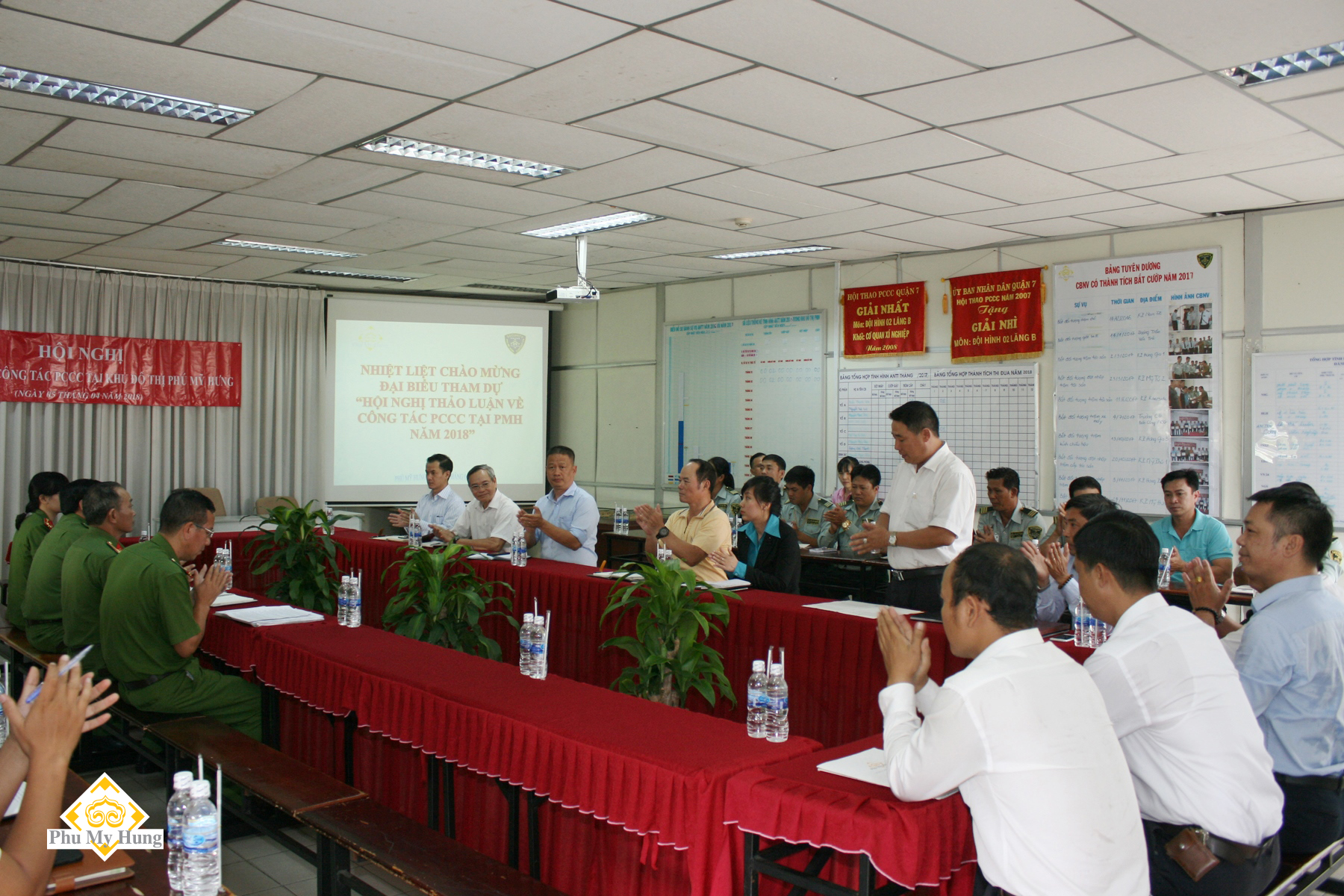 Hội nghị thảo luận về công tác phòng cháy chữa cháy (pccc) tại Phú Mỹ Hưng