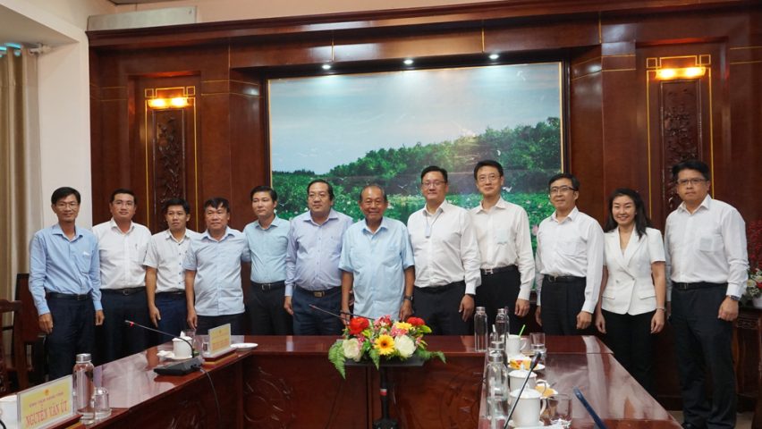 UBND tỉnh Long An tiếp và làm việc với Công ty TNHH Phát triển Phú Mỹ Hưng