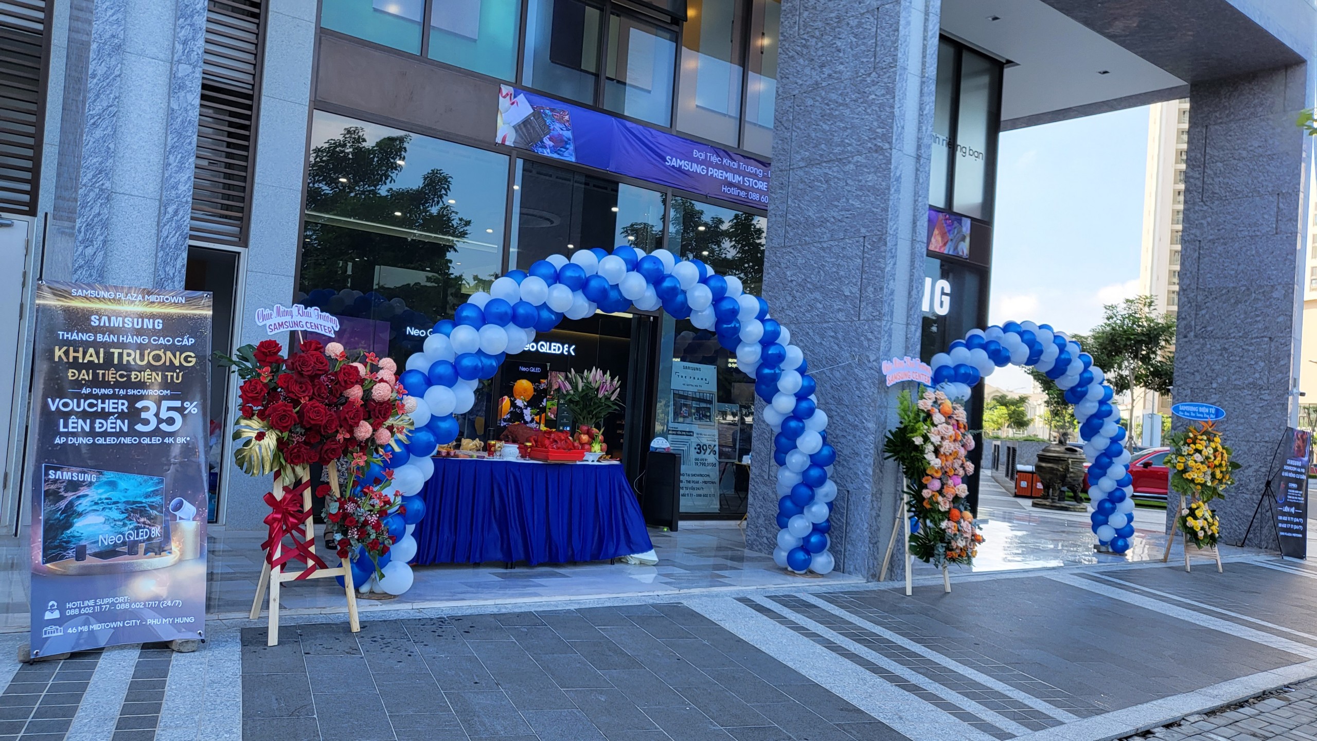 Samsung Plaza – Cửa hàng đạt tiêu chuẩn trải nghiệm sản phẩm điện máy Samsung tại Phú Mỹ Hưng.