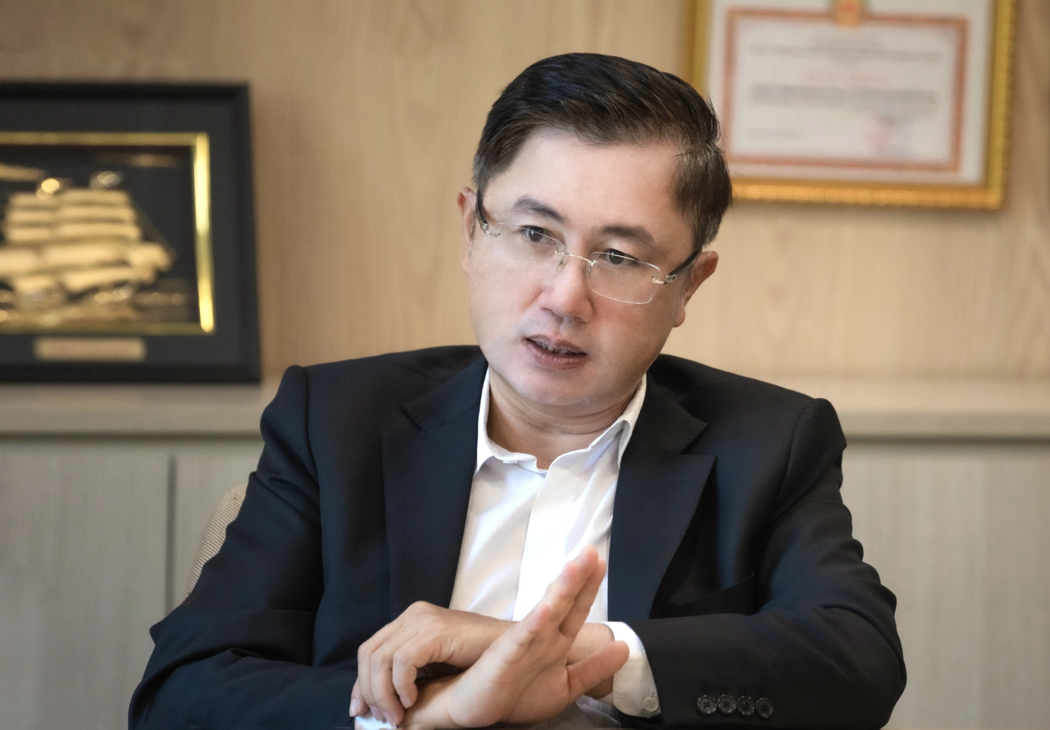 Ông Trương Quốc Hưng - Phó tổng giám đốc Công ty TNHH Phú Mỹ Hưng