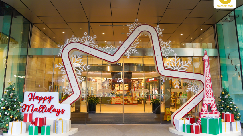 Giáng sinh rộn ràng tại “kinh đô ánh sáng” Crescent Mall