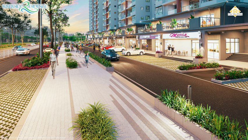 Phố tài chính dịch vụ “TỶ ĐÔ” Nguyễn Lương Bằng thêm đẹp bởi loạt khu phố được nâng cấp cảnh quan