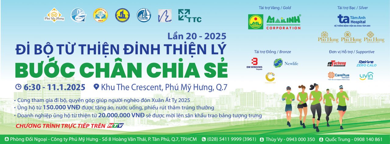 đi bộ từ thiện Đinh Thiện Lý