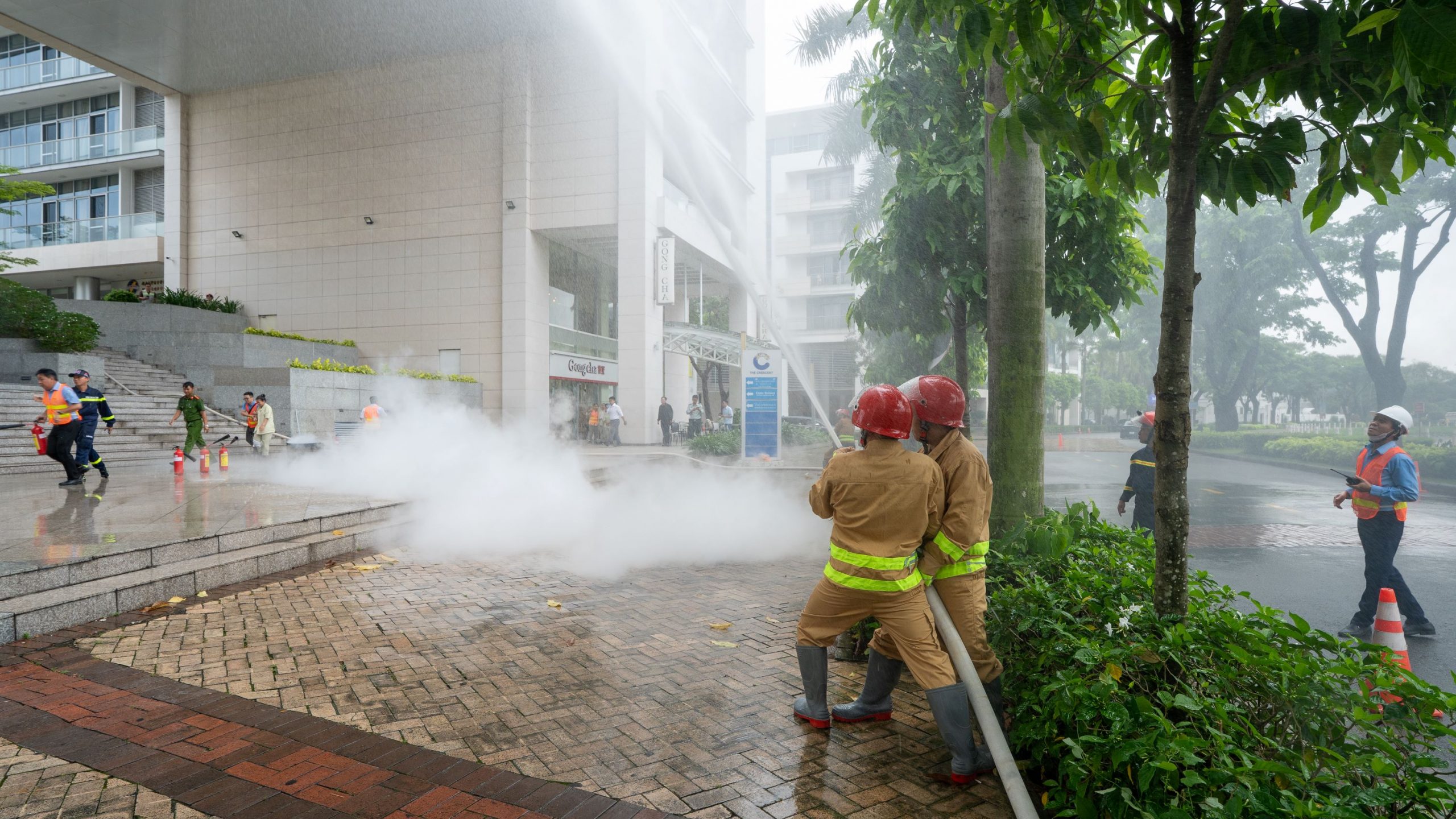 Tổng kết công tác Phòng cháy chữa cháy tại đô thị Phú Mỹ Hưng trong tháng 8
