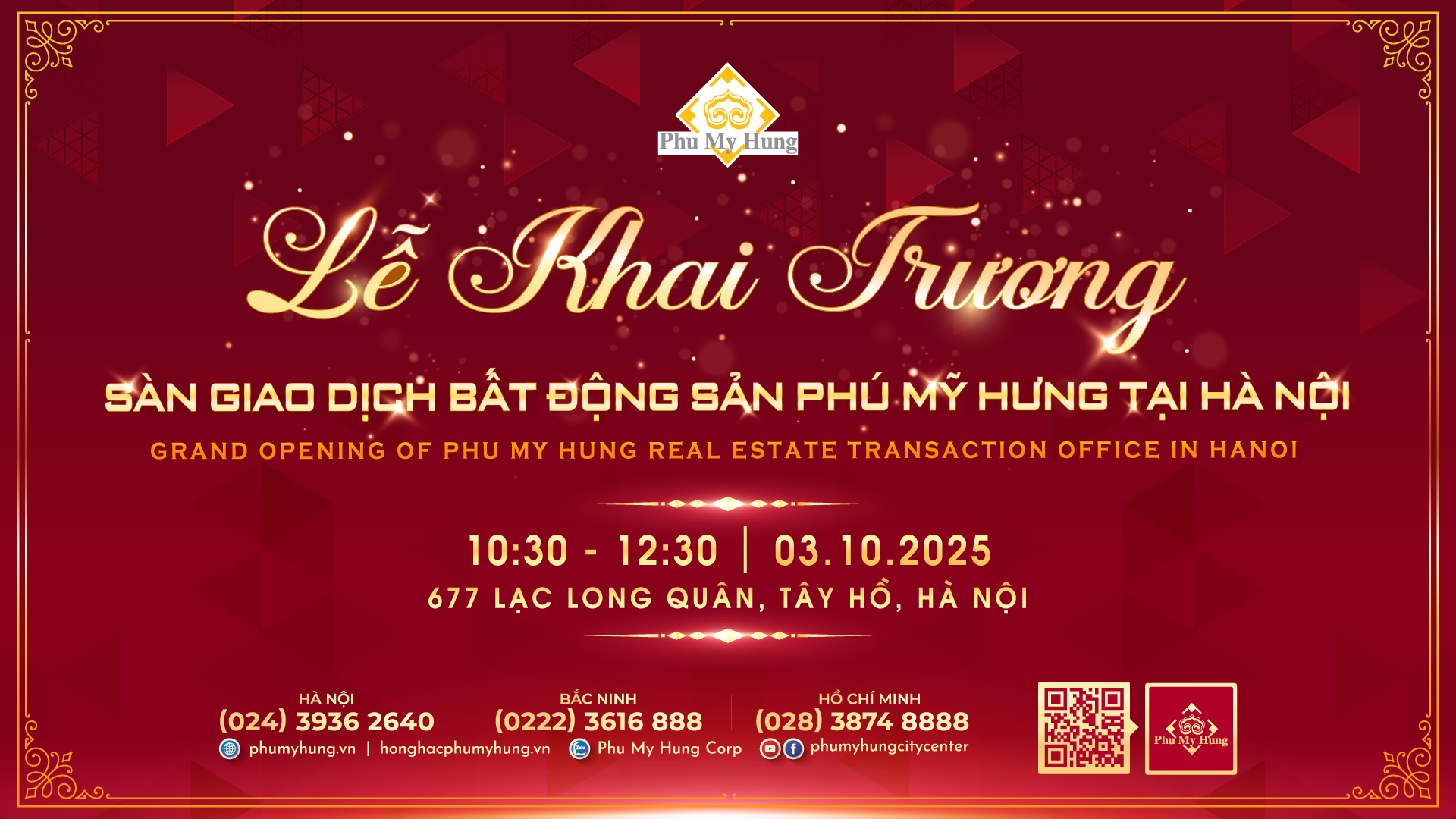 Chính thức khai trương Sàn giao dịch Bất động sản Phú Mỹ Hưng tại Hà Nội