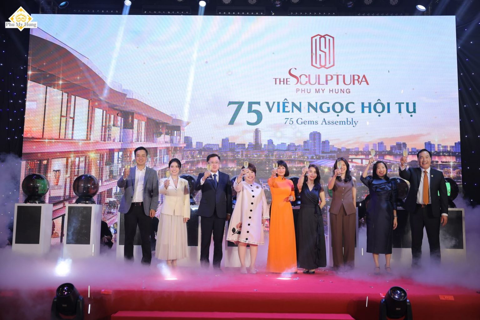 Nghi thức ra mắt dự án Phú Mỹ Hưng The Sculptura.