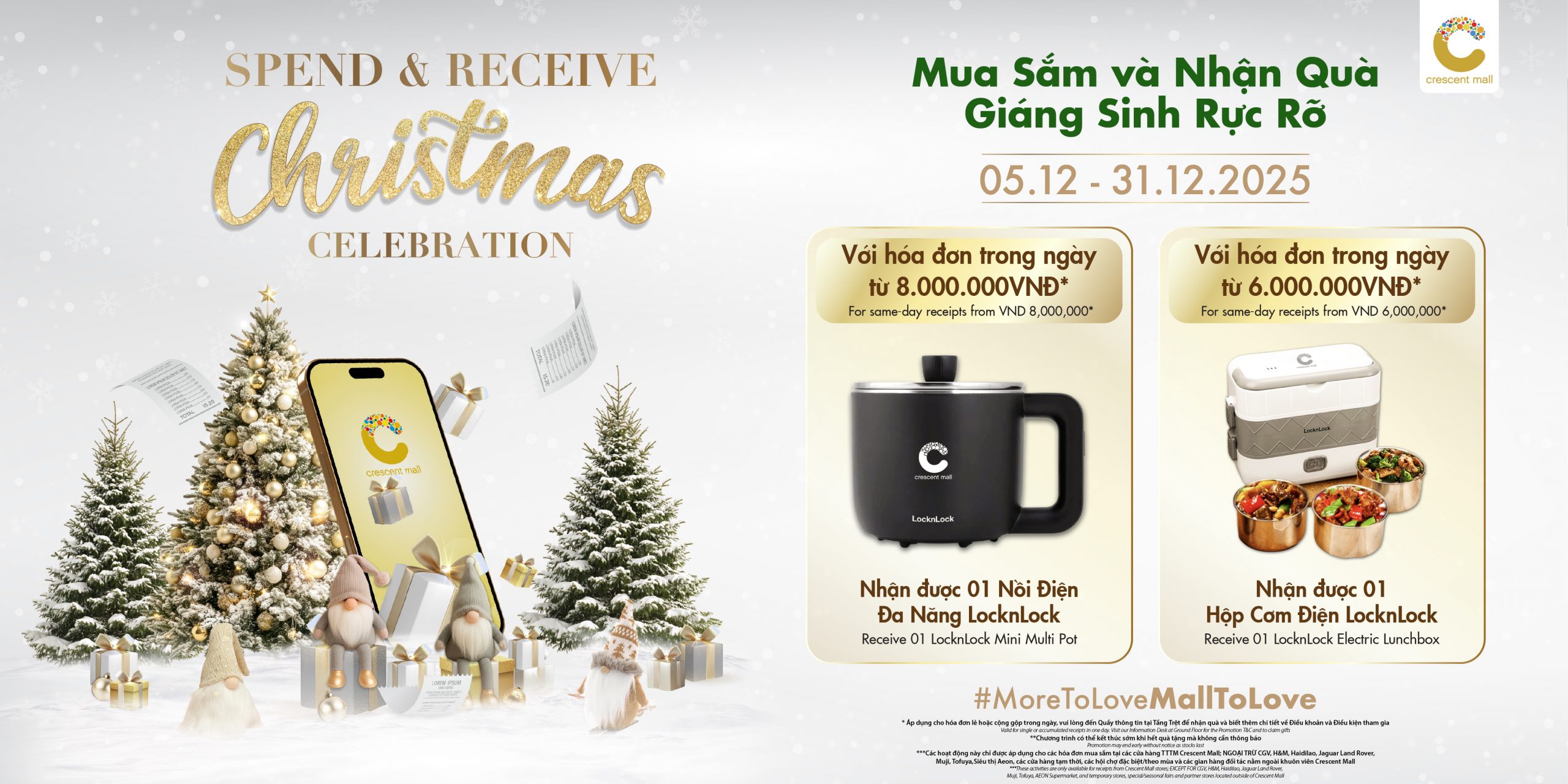 Crescent Mall tỏa sáng mùa lễ hội với ” The Dazzing Joy Of Christmas”插图6