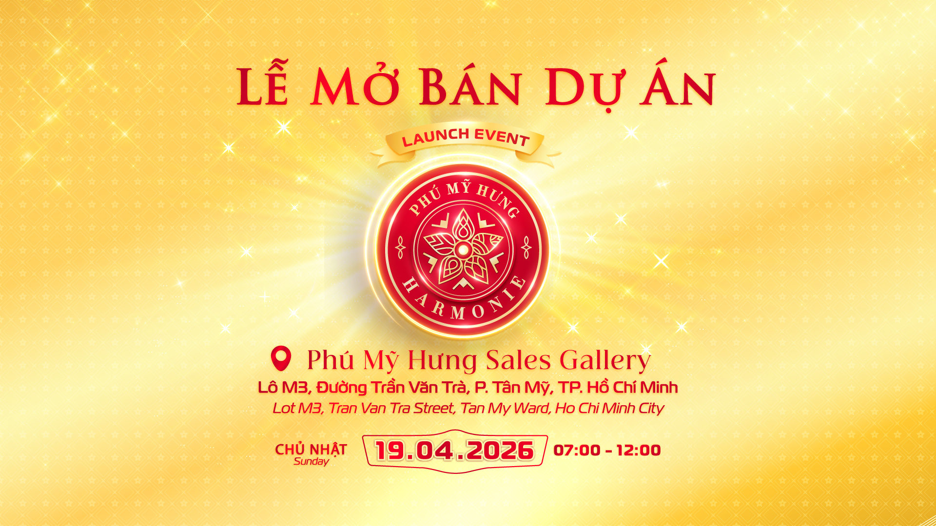 Launch event of Phu My Hung Harmonie phase 2