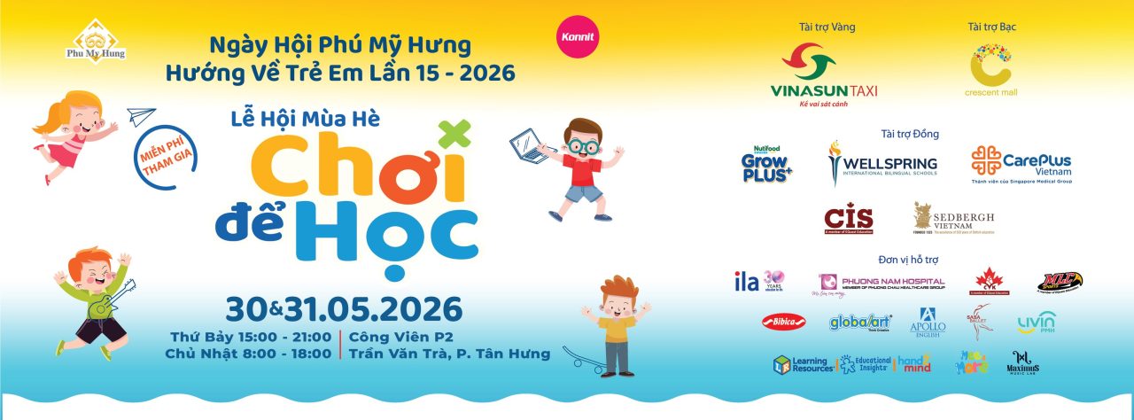 Ngày hội Phú Mỹ Hưng hướng về trẻ em lần 15 – 2026