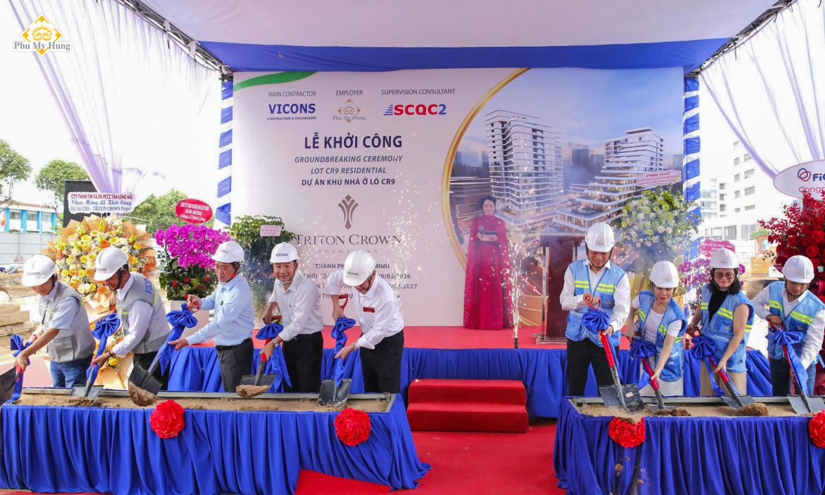 Phú Mỹ Hưng khởi công dự án Triton Crown
