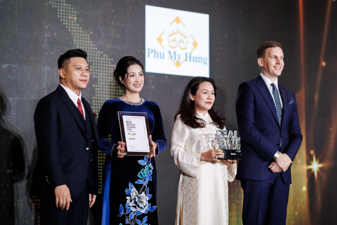 Phú Mỹ Hưng được vinh danh ở hạng mục Doanh nghiệp Tiên phong Bứt phá Trong Lĩnh vực Bất động sản Việt Nam 2026