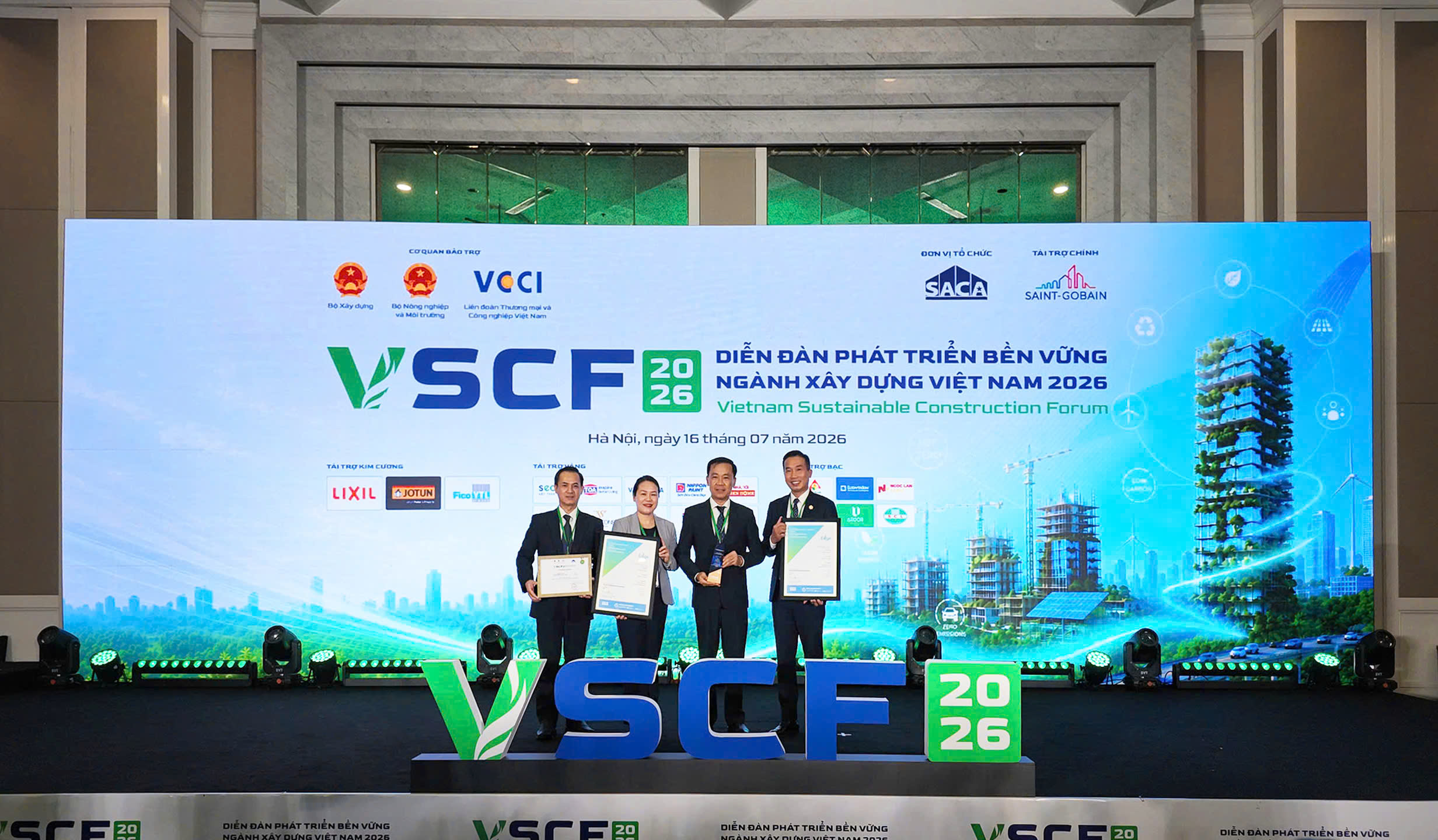 Chứng nhận EDGE Preliminary Certificate cho hai dự án của Phú Mỹ Hưng là Casa Luna và Triton Crown
