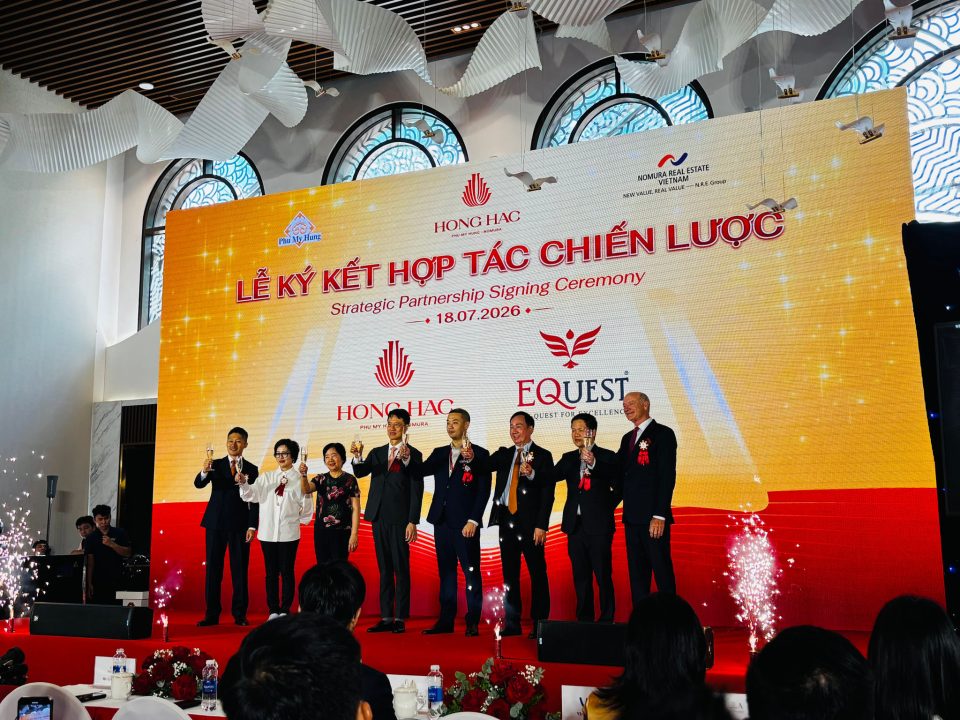 Phú Mỹ Hưng tăng tốc hoàn thiện Hồng Hạc City: Bắt tay Equest khởi công trường học đầu tiên và ra mắt thêm dòng nhà ‘xách vali vào ở’
