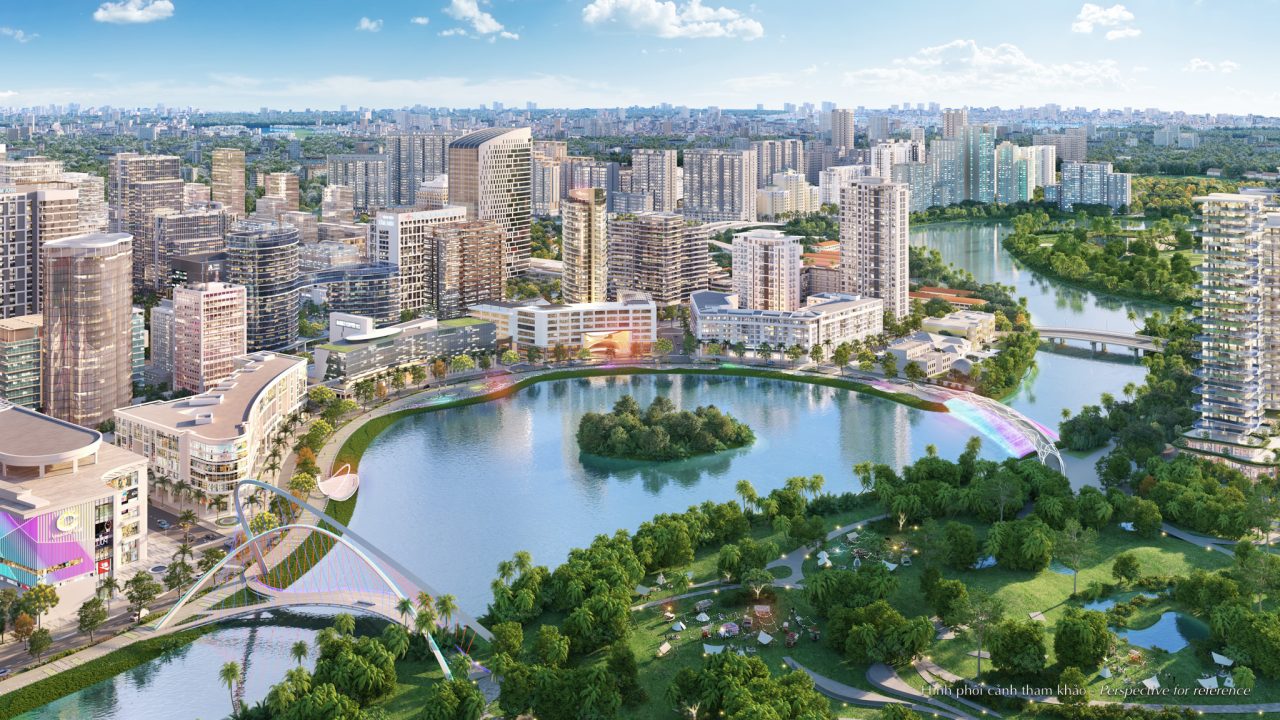 Phú Mỹ Hưng triển khai dự án cải tạo cảnh quan khu Hồ Bán Nguyệt