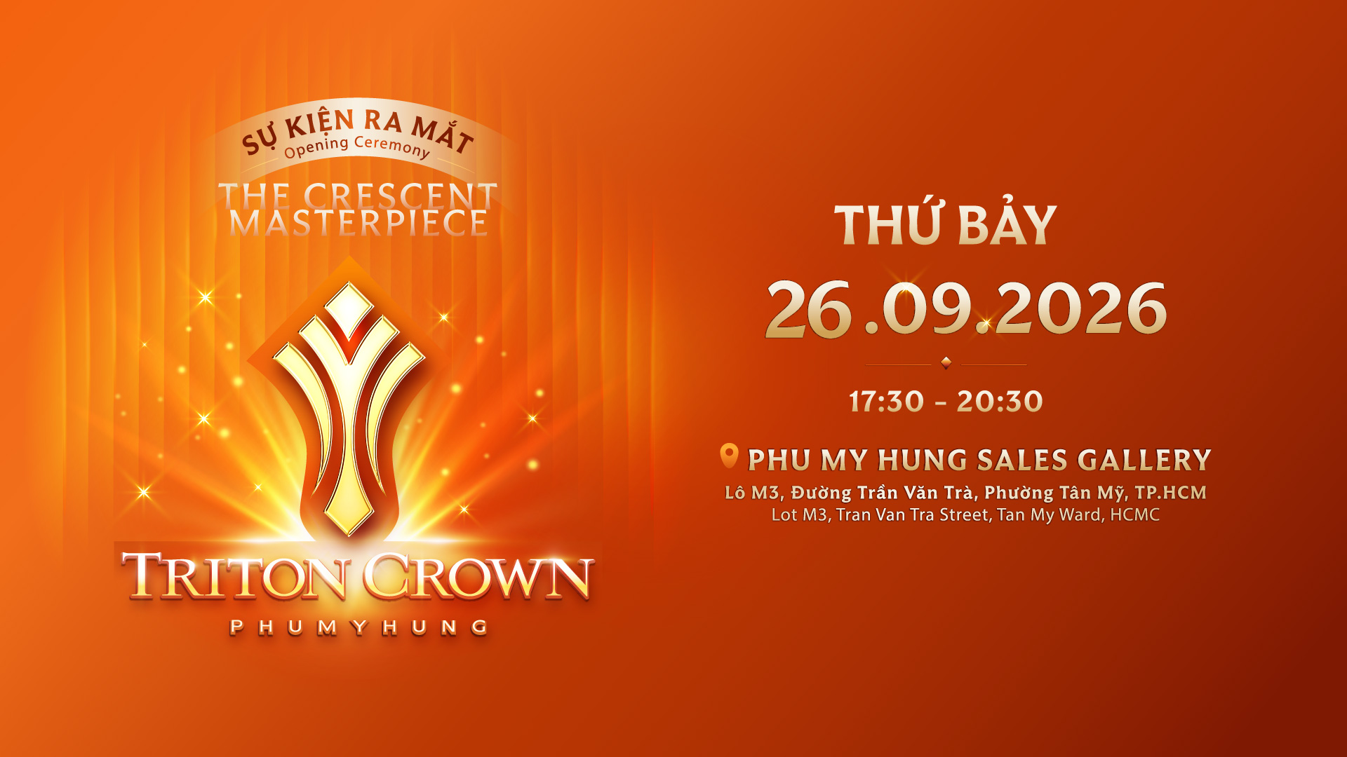 Ra mắt dự án Triton Crown