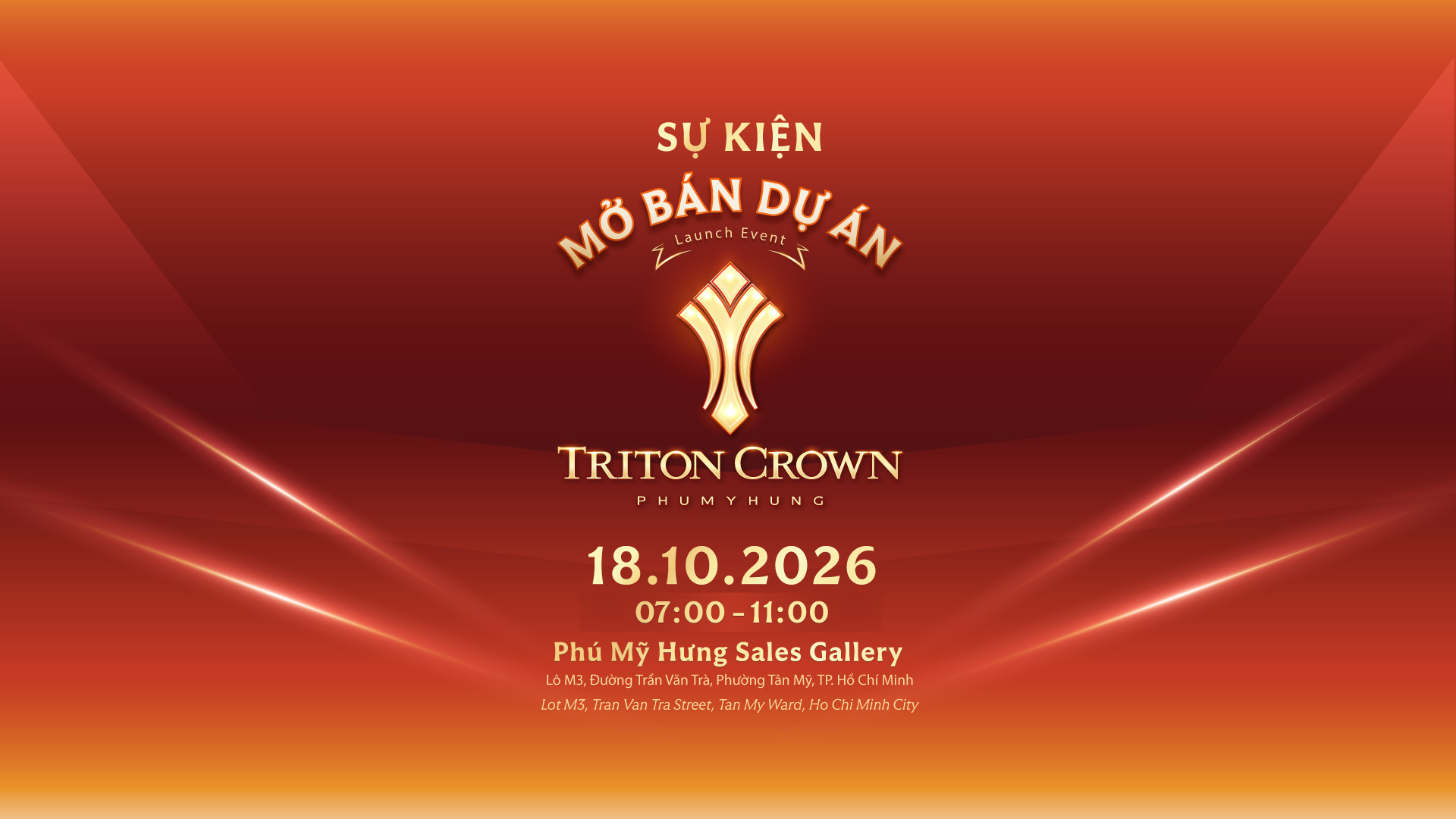 Mở bán Phú Mỹ Hưng Triton Crown